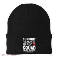 Support Awareness Squad I CHD Congenital Heart Defect Beanie thumb 0