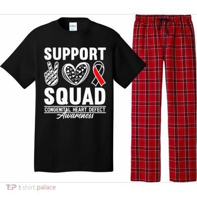 Support Awareness Squad I CHD Congenital Heart Defect Pajama Set