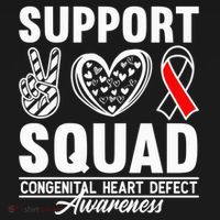Support Awareness Squad I CHD Congenital Heart Defect Pajama Set thumb 2