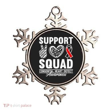Support Awareness Squad I CHD Congenital Heart Defect Ornament