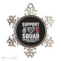 Support Awareness Squad I CHD Congenital Heart Defect Ornament thumb 0
