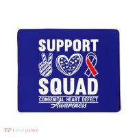 Support Awareness Squad I CHD Congenital Heart Defect Mousepad thumb 0