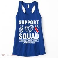 Support Awareness Squad I CHD Congenital Heart Defect Women's Tank Top thumb 0