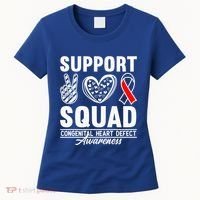 Support Awareness Squad I CHD Congenital Heart Defect Women's T-Shirt thumb 0