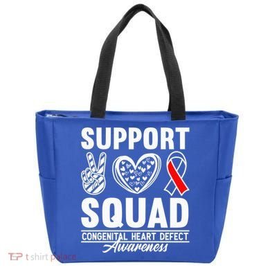 Support Awareness Squad I CHD Congenital Heart Defect Tote Bag