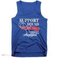 Support Awareness Squad I CHD Congenital Heart Defect Tank Top thumb 0