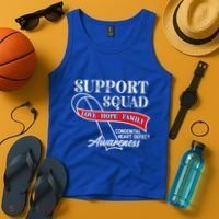 Support Awareness Squad I CHD Congenital Heart Defect Tank Top thumb 4