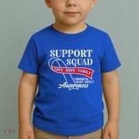 Support Awareness Squad I CHD Congenital Heart Defect Toddler T-Shirt thumb 2