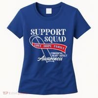 Support Awareness Squad I CHD Congenital Heart Defect Women's T-Shirt thumb 0