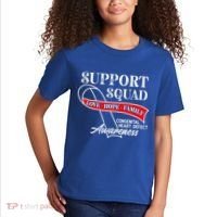 Support Awareness Squad I CHD Congenital Heart Defect Kids T-Shirt thumb 2