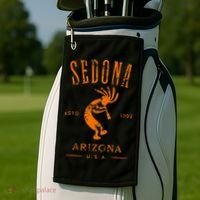 Sedona Arizona Southwestern Style Souvenir Golf Towel thumb 2
