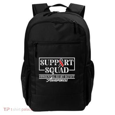 Support Awareness Squad I CHD Congenital Heart Defect Backpack
