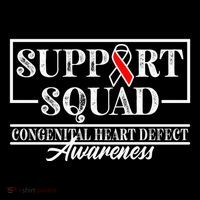 Support Awareness Squad I CHD Congenital Heart Defect Women's Hoodie thumb 2