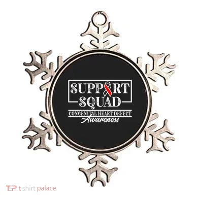 Support Awareness Squad I CHD Congenital Heart Defect Ornament