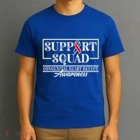 Support Awareness Squad I CHD Congenital Heart Defect T-Shirt thumb 3