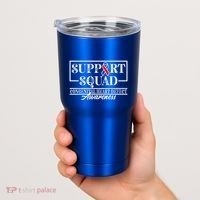Support Awareness Squad I CHD Congenital Heart Defect Tumbler thumb 2