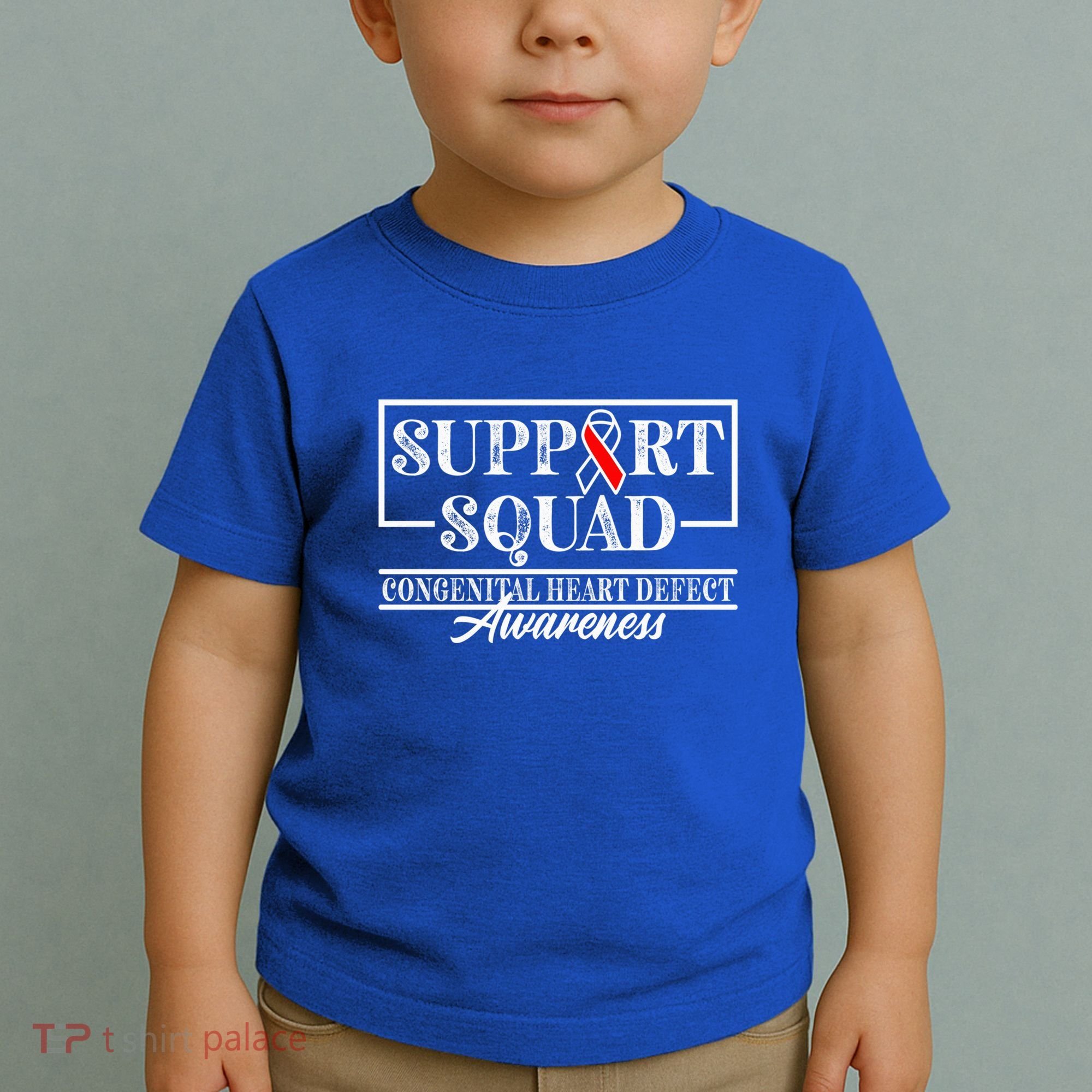 Support Awareness Squad I CHD Congenital Heart Defect Toddler T-Shirt