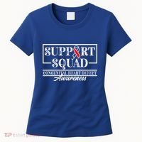Support Awareness Squad I CHD Congenital Heart Defect Women's T-Shirt thumb 0