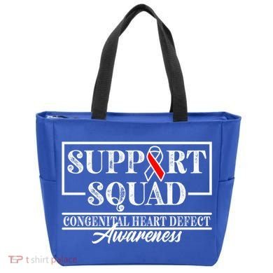 Support Awareness Squad I CHD Congenital Heart Defect Tote Bag
