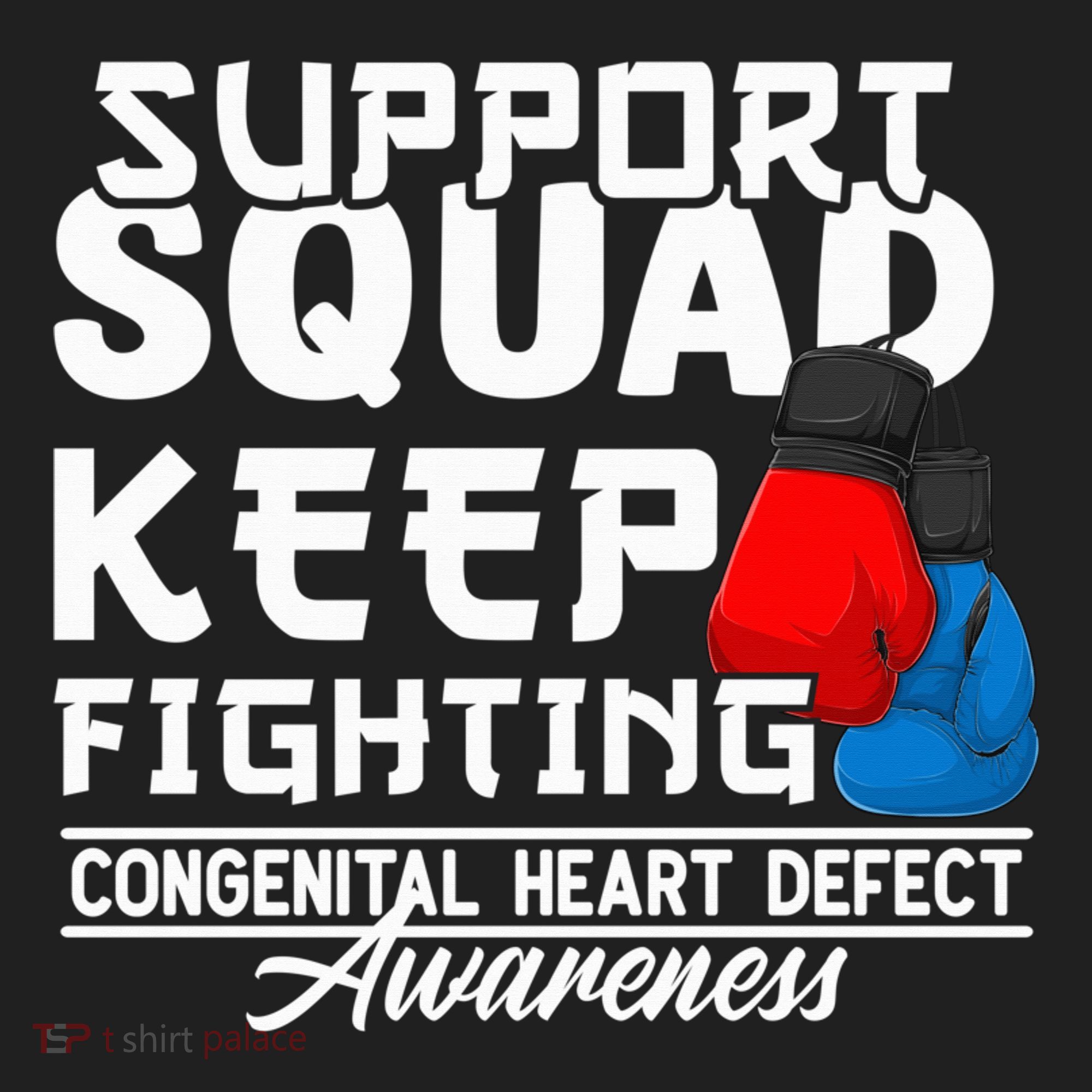 Support Awareness Squad I CHD Congenital Heart Defect Women's Sweatshirt
