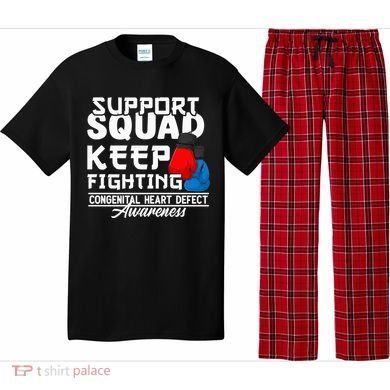 Support Awareness Squad I CHD Congenital Heart Defect Pajama Set