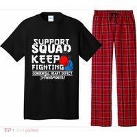 Support Awareness Squad I CHD Congenital Heart Defect Pajama Set thumb 0