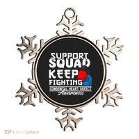 Support Awareness Squad I CHD Congenital Heart Defect Ornament thumb 0