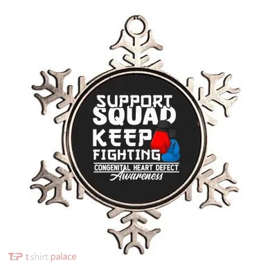 Support Awareness Squad I CHD Congenital Heart Defect Ornament