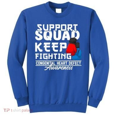 Support Awareness Squad I CHD Congenital Heart Defect Sweatshirt