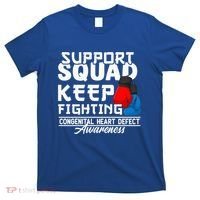 Support Awareness Squad I CHD Congenital Heart Defect T-Shirt thumb 0