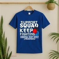 Support Awareness Squad I CHD Congenital Heart Defect T-Shirt thumb 2
