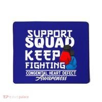 Support Awareness Squad I CHD Congenital Heart Defect Mousepad thumb 0