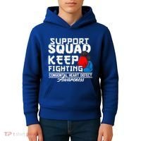 Support Awareness Squad I CHD Congenital Heart Defect Kids Hoodie thumb 4