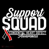 Support Awareness Squad I CHD Congenital Heart Defect Backpack thumb 2
