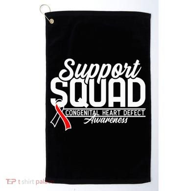 Support Awareness Squad I CHD Congenital Heart Defect Golf Towel