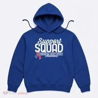 Support Awareness Squad I CHD Congenital Heart Defect Hoodie thumb 0