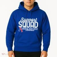 Support Awareness Squad I CHD Congenital Heart Defect Hoodie thumb 2