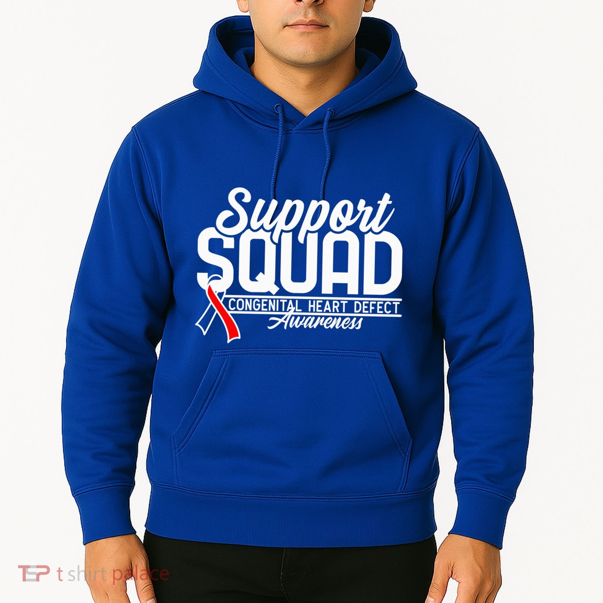Support Awareness Squad I CHD Congenital Heart Defect Hoodie