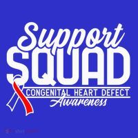 Support Awareness Squad I CHD Congenital Heart Defect Hoodie thumb 7