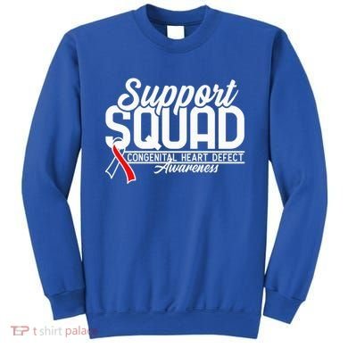 Support Awareness Squad I CHD Congenital Heart Defect Sweatshirt