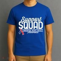 Support Awareness Squad I CHD Congenital Heart Defect T-Shirt thumb 3