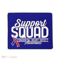 Support Awareness Squad I CHD Congenital Heart Defect Mousepad thumb 0