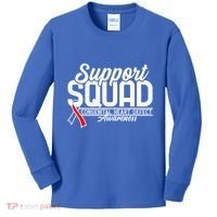 Support Awareness Squad I CHD Congenital Heart Defect Kids Long Sleeve Shirt thumb 0
