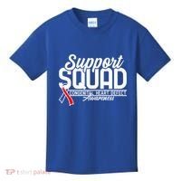 Support Awareness Squad I CHD Congenital Heart Defect Kids T-Shirt thumb 0