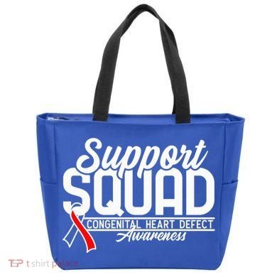 Support Awareness Squad I CHD Congenital Heart Defect Tote Bag