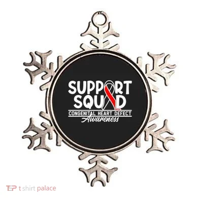 Support Awareness Squad I CHD Congenital Heart Defect Ornament