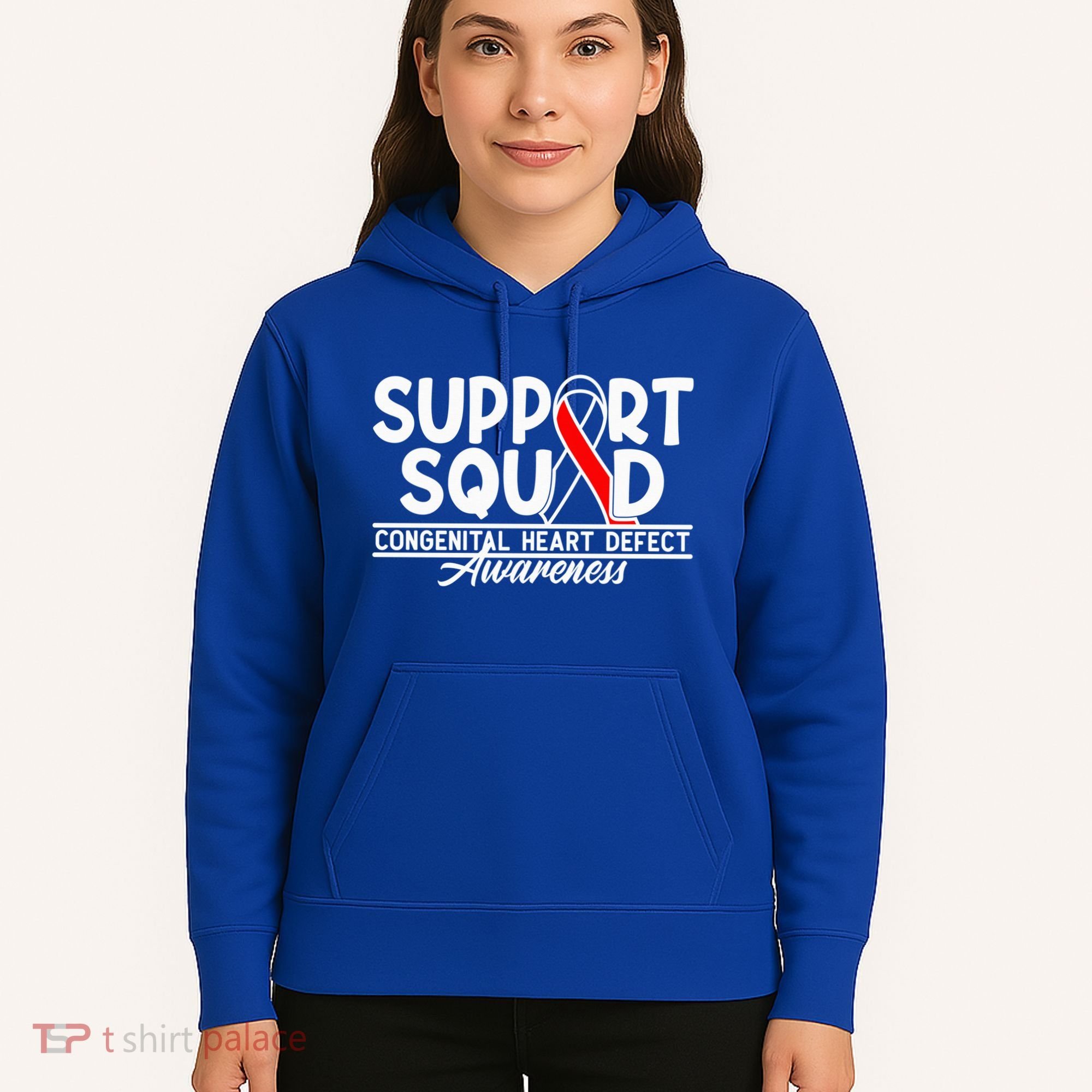 Support Awareness Squad I CHD Congenital Heart Defect Hoodie