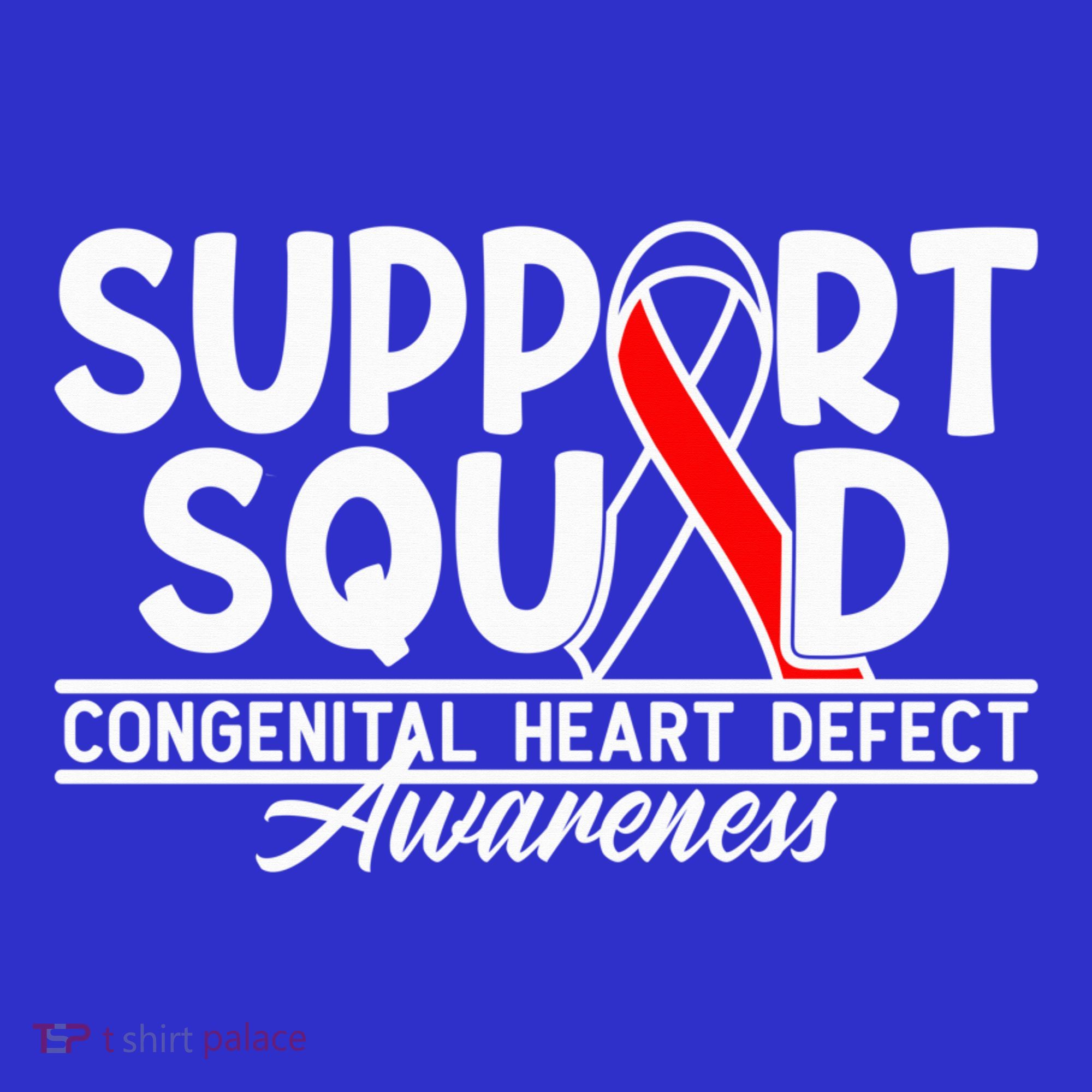 Support Awareness Squad I CHD Congenital Heart Defect Sweatshirt