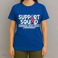 Support Awareness Squad I CHD Congenital Heart Defect T-Shirt thumb 4