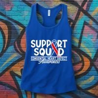 Support Awareness Squad I CHD Congenital Heart Defect Women's Tank Top thumb 3